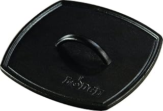 Lodge Pre-Seasoned Cast Iron Square Panini Press, 8.32 Inch | Heavy-Duty Cast Iron Press for Burgers, Sandwiches, Bacon & Everyday Griddle Cooking, Durable & Naturally Nonstick