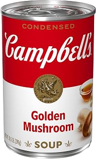 Campbell's Condensed Golden Mushroom Soup, 10.5 oz Can