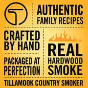 TILLAMOOK COUNTRY SMOKER Sea Salt & Cracked Pepper / 2.5 Ounce (Pack of 1) / 1 Jerky