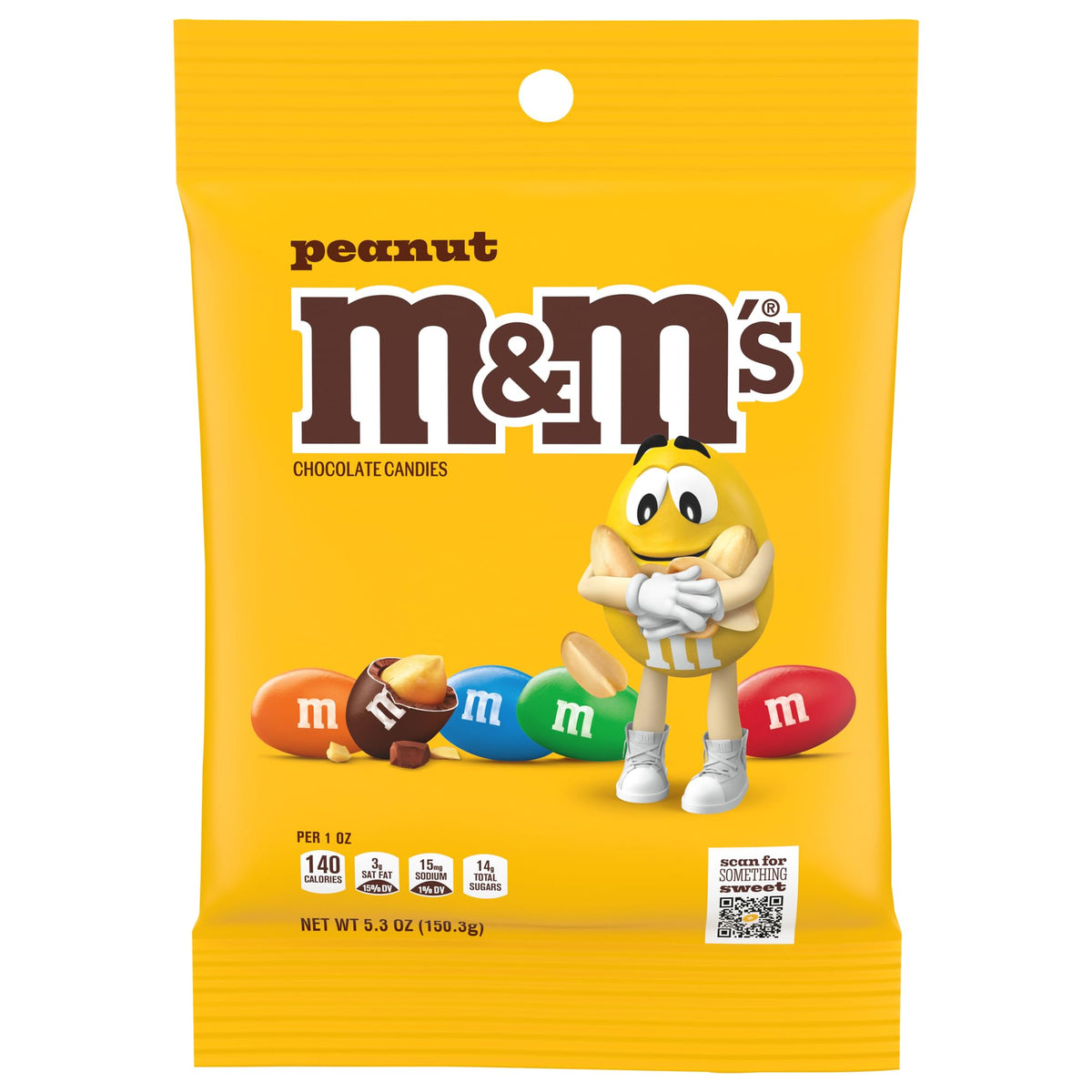 Peanut Peg Pack - 5.3 oz by M&M's – 5.3 Ounce, Model 1732