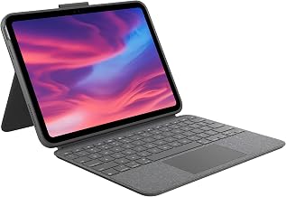 Logitech Combo Touch, Detachable iPad Keyboard Case 10th gen - Oxford Gray (Pack of 8)