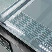 Global Industrial Refrigerated Cake Display Cabinet by Nexel – 12.7 cubic_feet, Stainless Steel, Silver, Model CD900-3-HC