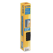 Fellowes 3/8" / 3/8", 25 Pack / Black Combs & Spines