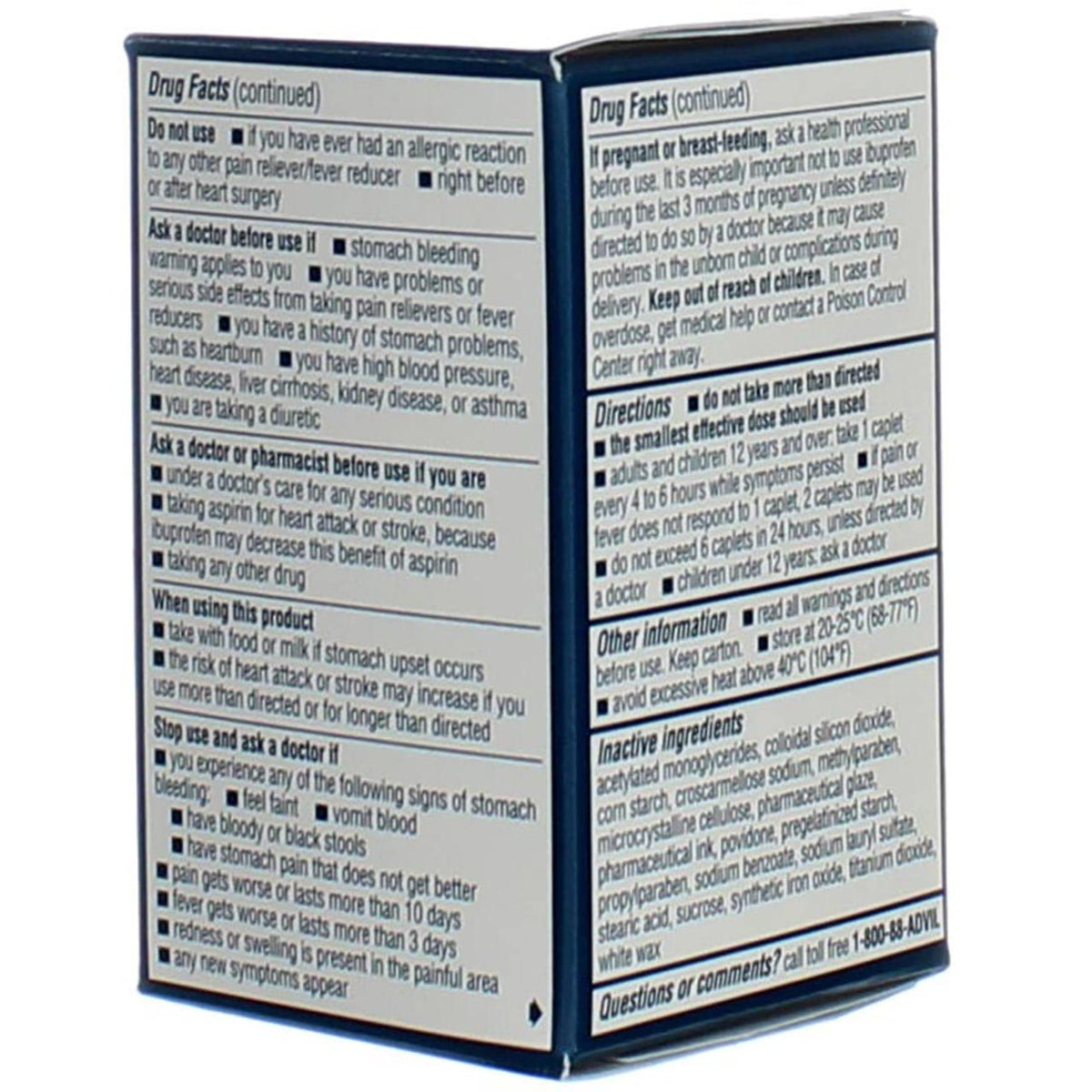 Caplets 50 Ct (12 Pack) by Advil – Pack of 12, Model 016030