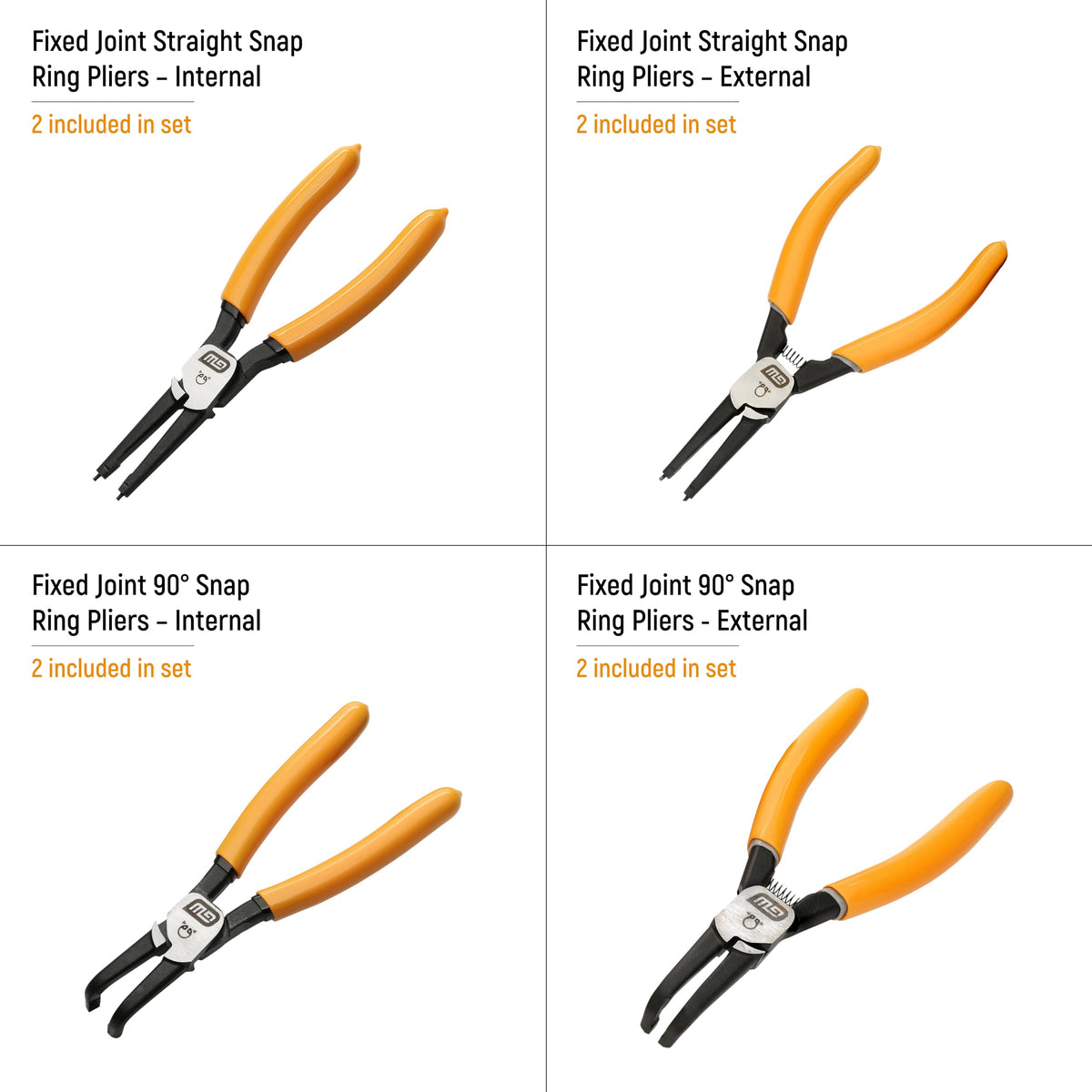 GEARWRENCH 8 Piece Foam Tray / 1 Snap-Ring Pliers