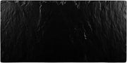 Elite Global Solutions M1020-B Rectangular Faux Slate, 20" x 10" x 5/8" h., Melamine, Black (Pack of 3)