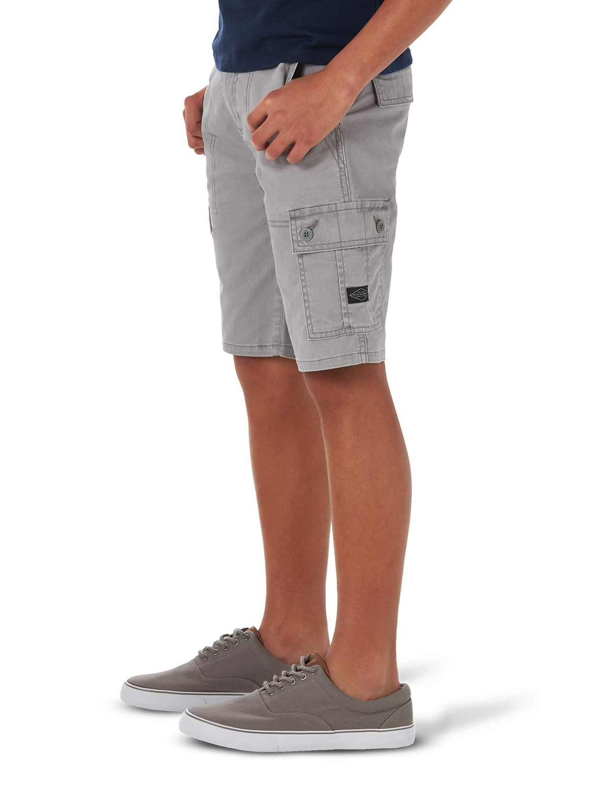Boys' Westport Cargo Short by Lee – Cotton, H.d. Gray, Model 5205610