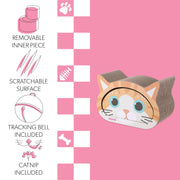 THE LICKER STORE Orange/Blue / 19" / Modern Scratching Pads