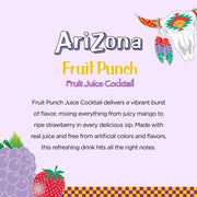 Fruit Punch | Fruit Juice Cocktail | 16 Fl Oz (24 Pack) by AriZona – 23 Fl Oz (Pack of 24), Fruit Punch, Pack of 24