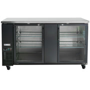 69 1/8" Bar Refrigerator by MOTAK – 71.46x30.51x41.73, In Description, Check Images, Model MBB-2D-70-G-X