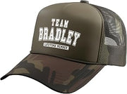 Team Bradley Lifetime Member Family Last Name Trucker Hat with Adjustable Mesh Back