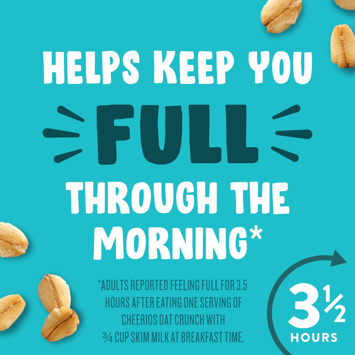 Oat Crunch Oats 'N Honey Breakfast Cereal by Cheerios – 24 Ounce (Pack of 2), Pack of 2