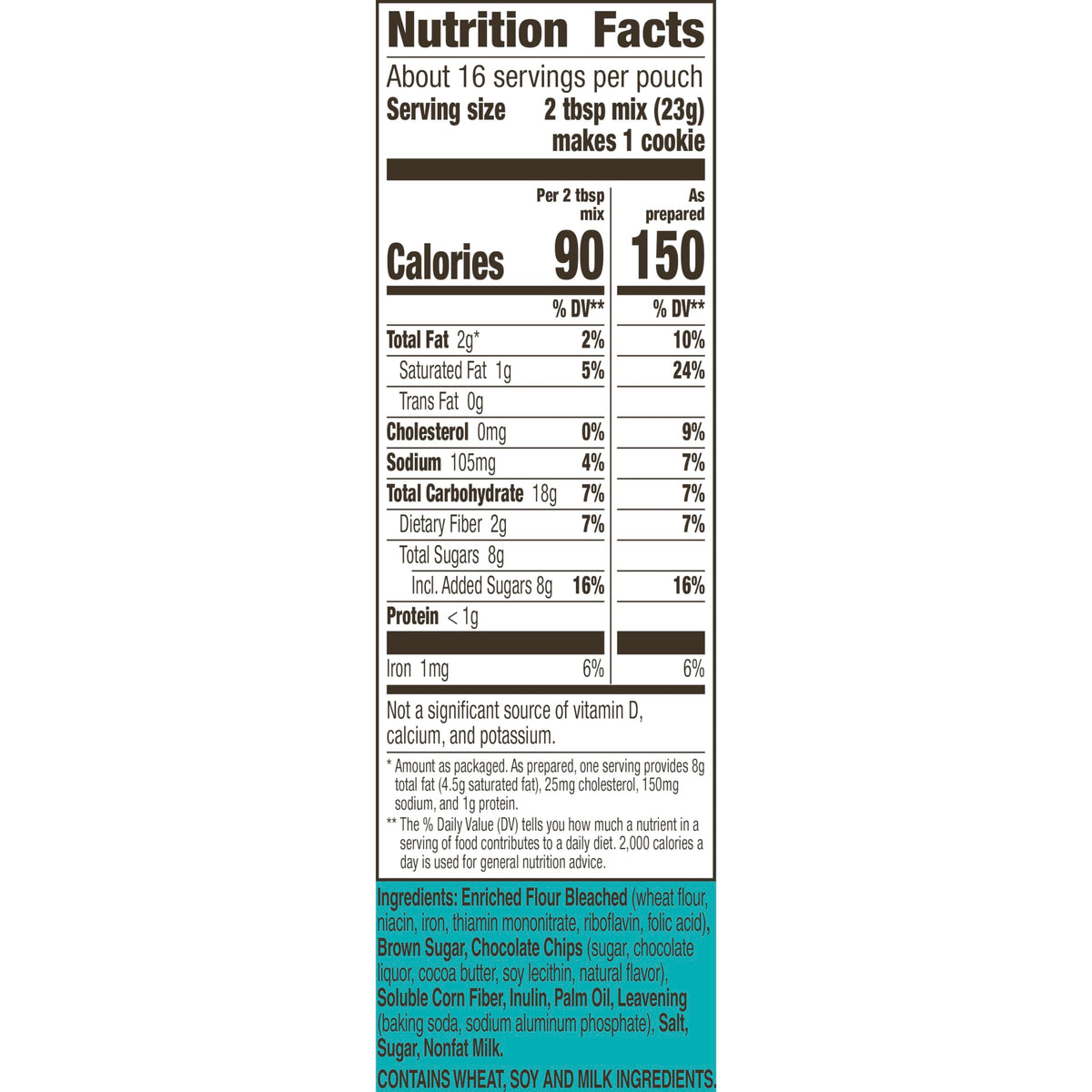Betty Crocker 13.1 Ounce (Pack of 1) / 1 Cookies