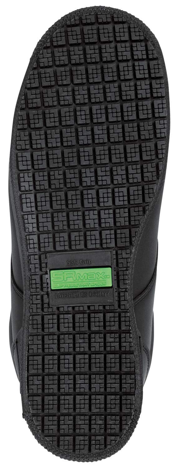 Marshall Womens Black Oxford MaxTrax SR Soft Toe Work Shoe 5.5 M by SR Max – 5.5, Rubber, Black, Model SRM640