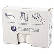 High-Density Can Liner by Inteplast – 1 Count (Pack of 1), 60.0 gallons, Clear, Model S386017N