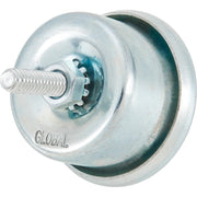 1" Diameter Stud Mount Ball for Ball Transfer Conveyor Tables by Global Industrial – Steel, Silver, Model BT254-0310
