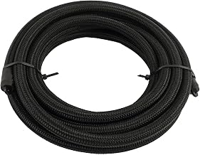 Redhorse Performance 235-06-6 Compatible Stainless Core Hose (Black), 1 Pack