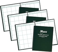 Class Lesson Plan Book, 8 Period Regular, Pack of 3