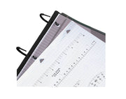 Flex Hybrid Notebinder 1" by Five Star – Plastic, Black, Model 081-01-0624