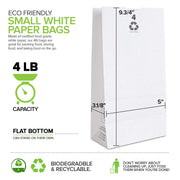 Stock Your Home 4 lb / 500 Count / White / 4.0 pounds Bags