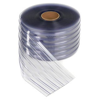 12" x 150' x .110" PVC Strip Curtain Bulk Roll by tmi – 22"L x 22"W x 12"H, PVC Vinyl, Clear, Model 585339