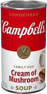 Campbell's Condensed Cream of Mushroom Soup, 22.6 oz Family Size Can