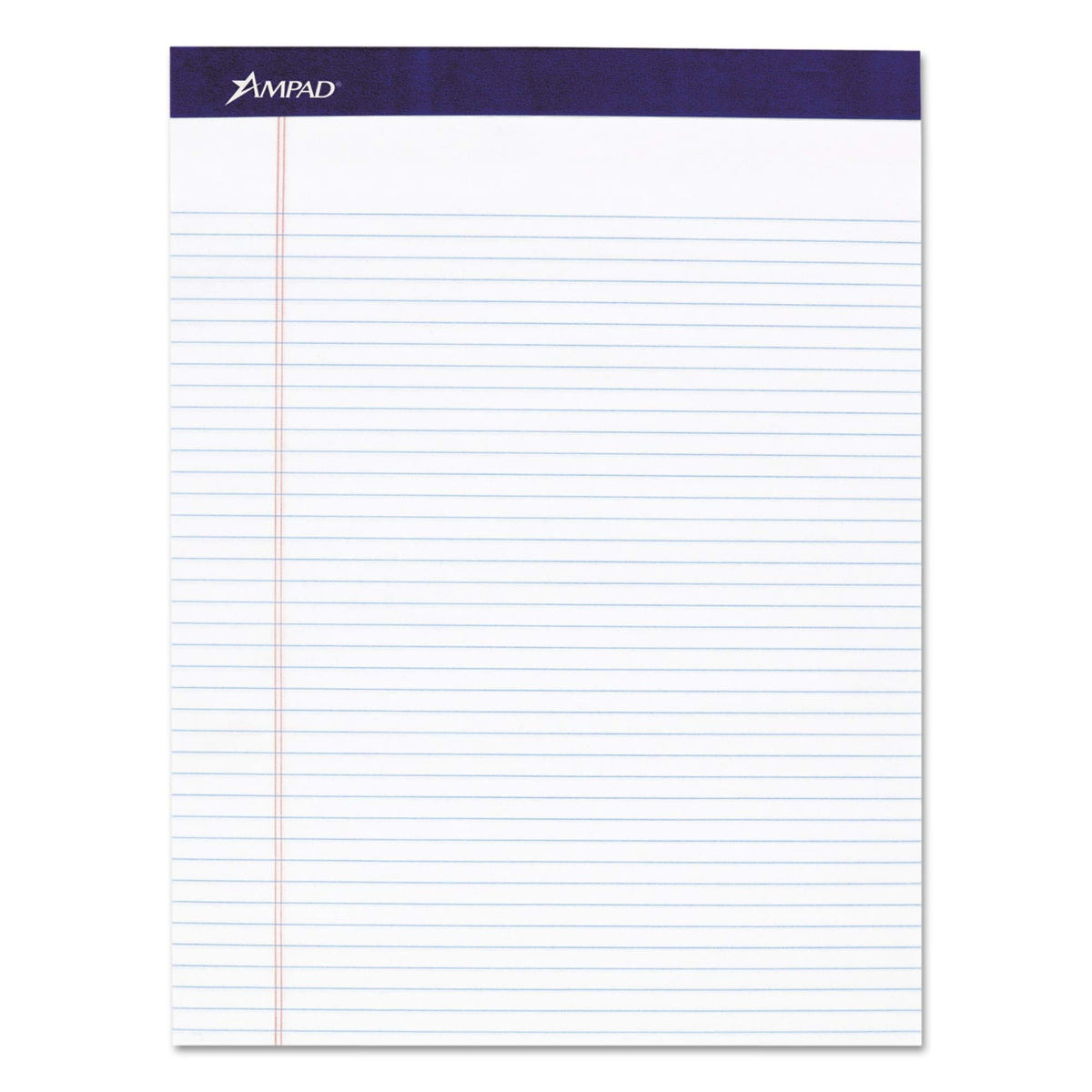 Letter & Legal Ruled Pads by Ampad – White, Model 20315