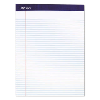 Letter & Legal Ruled Pads by Ampad – White, Model 20315