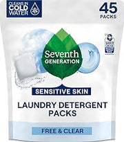 Laundry Detergent Packs by Seventh Generation – 45 Count (Pack of 1), Bamboo, Multi, Model 732913229772