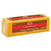 Regular Sharp Cheddar Sliced Cheese by Kraft – 80 Ounce (Pack of 4), Pack of 4