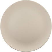 Elite Global Solutions ECO1111R-PP Round Plate, 11" Dia. x 1" h., 50% Melamine 50% Bamboo, Papyrus (Pack of 6)