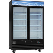 2 Door by Global Industrial – 53-1/8"W x 31-7/8'D x 79-3/8"H, 45.0 cubic_feet, Model Merchandiser Freezer