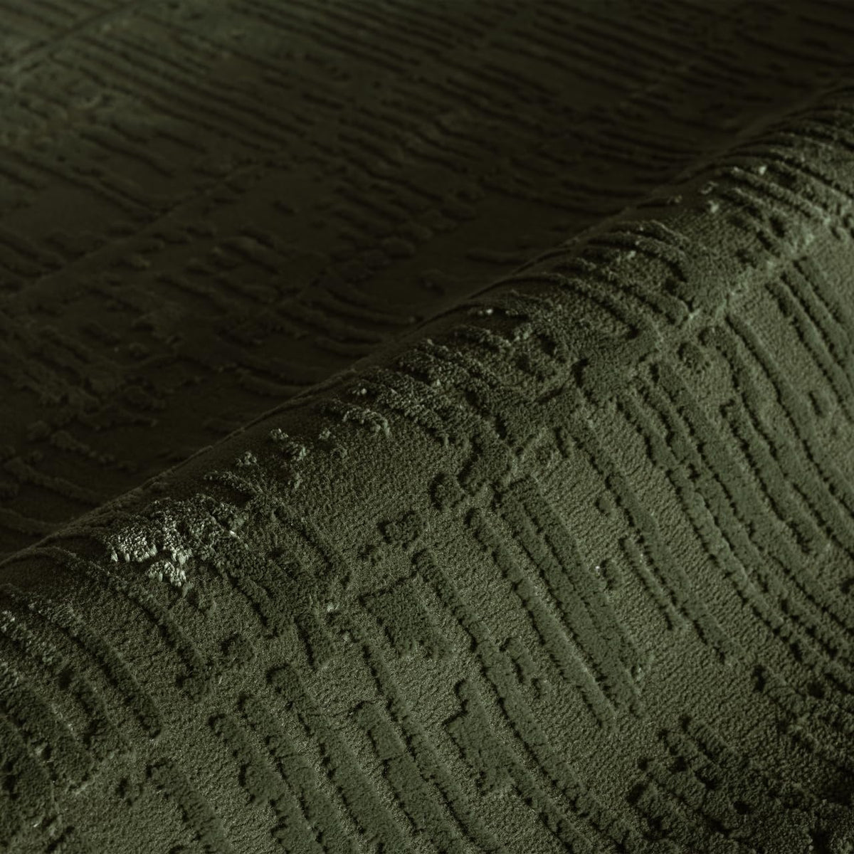 Sage Green Runner Rug - 2' x 6' - Soft and Plush by Abani – 2'6" x 6' (Rectangular), Polypropylene, Sage Green, Model PDE120A-26