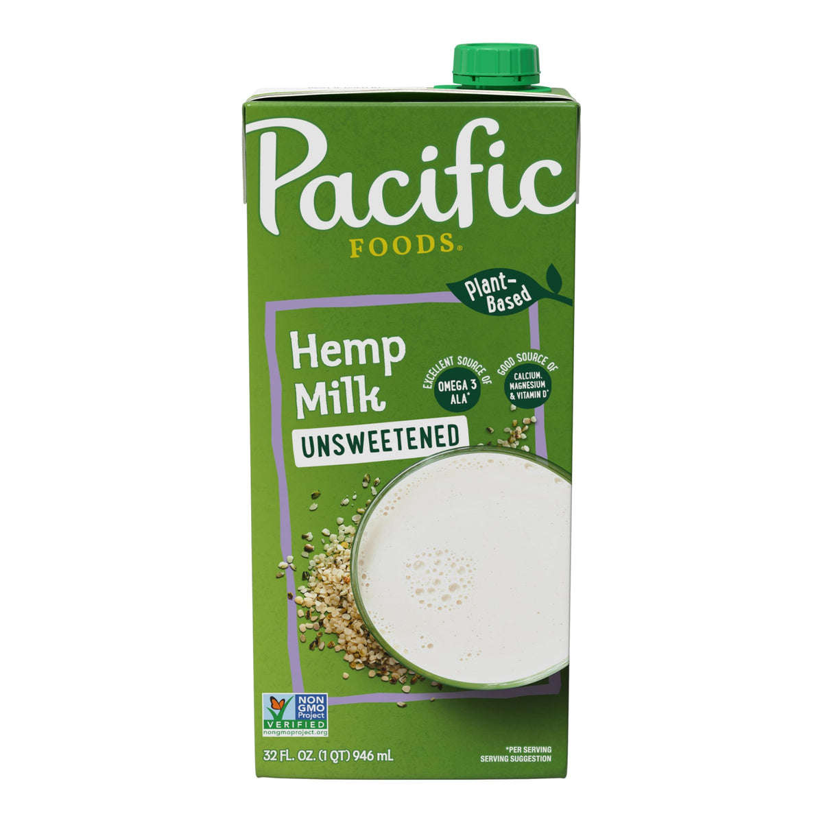 Pacific Foods Hemp Milk / 32 Fl Oz (Pack of 1) / 1 Hemp Milk