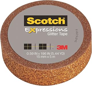 3M Washi Tape Glit BT ORG .59In