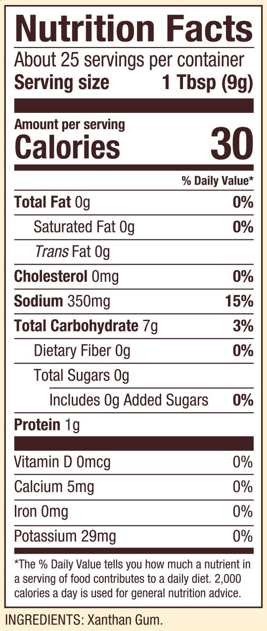 Bob's Red Mill 8 Ounce (Pack of 5) / Resealable / 1 Xanthan Gum