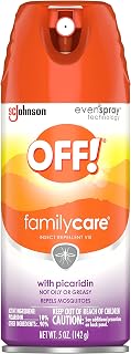 OFF! FamilyCare Insect & Mosquito Repellent Aerosol, Bug Spray Made with Picaridin for Everyday Use, 5 oz