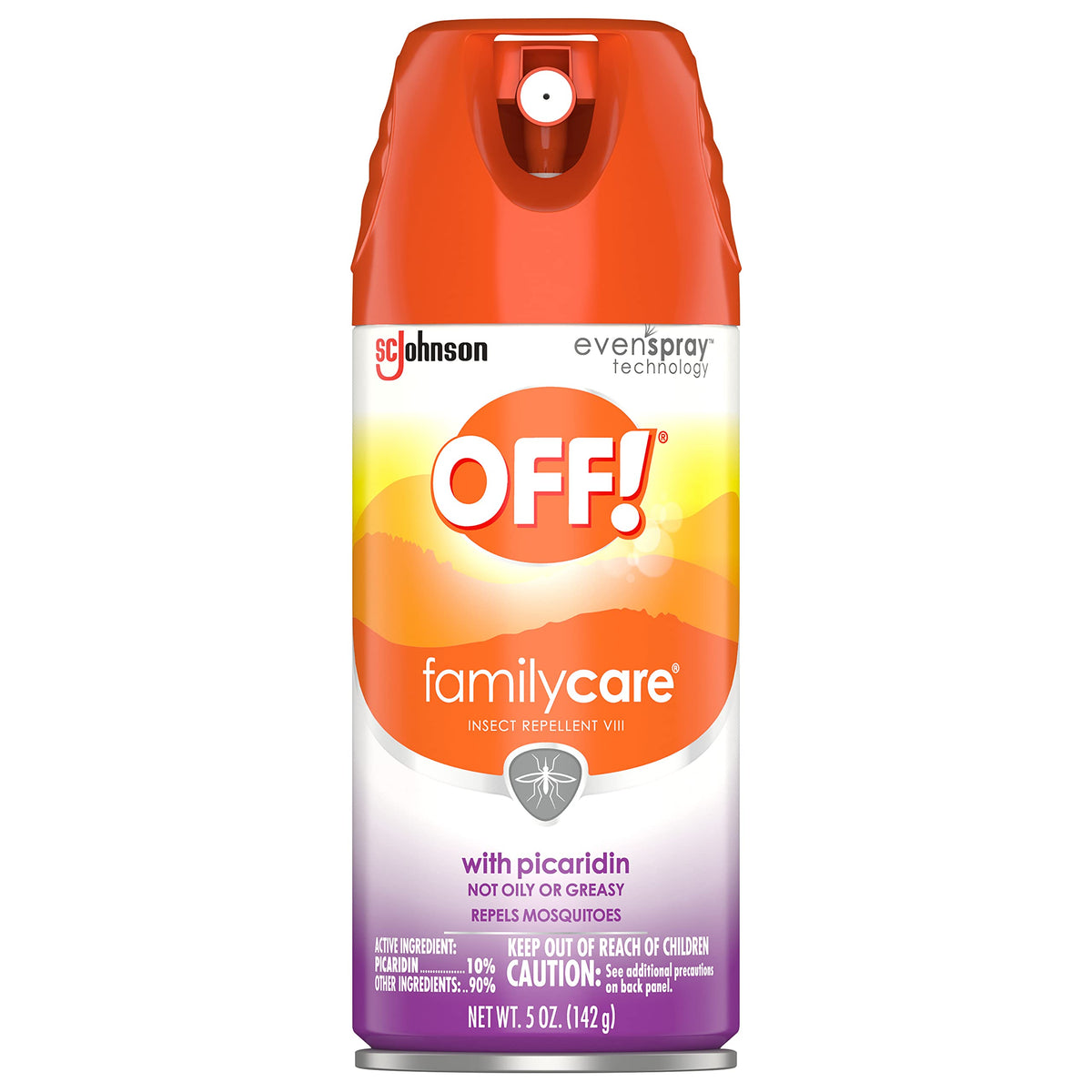 FamilyCare Insect & Mosquito Repellent Aerosol by OFF! – 5 Ounce (Pack of 1),, Model 304419