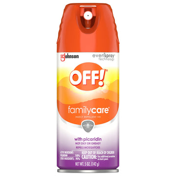 FamilyCare Insect & Mosquito Repellent Aerosol by OFF! – 5 Ounce (Pack of 1),, Model 304419