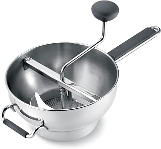 Cuisipro Deluxe Food Mill,Silver | Manual food-preparation tool