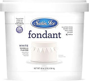 Satin Ice Fondant for Cake Decorating, White (2 Pound)