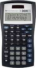 TI-30XIIS Scientific Calculator Texas Instruments, Black | Solar and battery powered, Two-line display, Fraction features, One- and two-variable statistics
