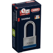 Silver Rock 5 Conventional Padlock 1 Piece by ABUS – Silver, Model 712679