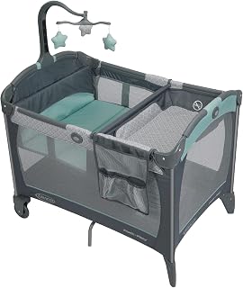 Graco Pack and Play Change 'n Carry Playard with Portable Changing Station, Manor