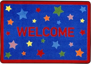 Joy Carpets Kid Essentials Reading Superstars Childrens Rugs, Multicolor, 2'8" x 3'11"