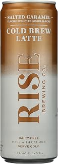 RISE Brewing Co. Rise Brewing Co Organic Salted Caramel Nitro Cold Brew Coffee, 11 FZ