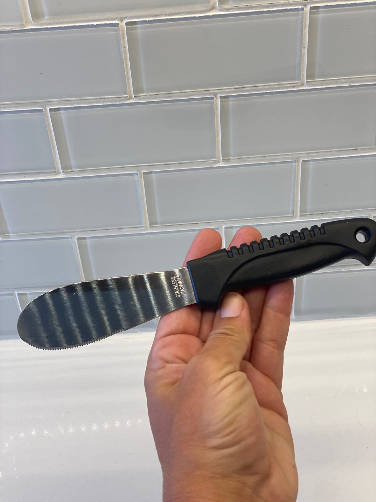 Sandwich Spreader by Royal Industries – 3 1/2 inches, black, Model ROY SS P