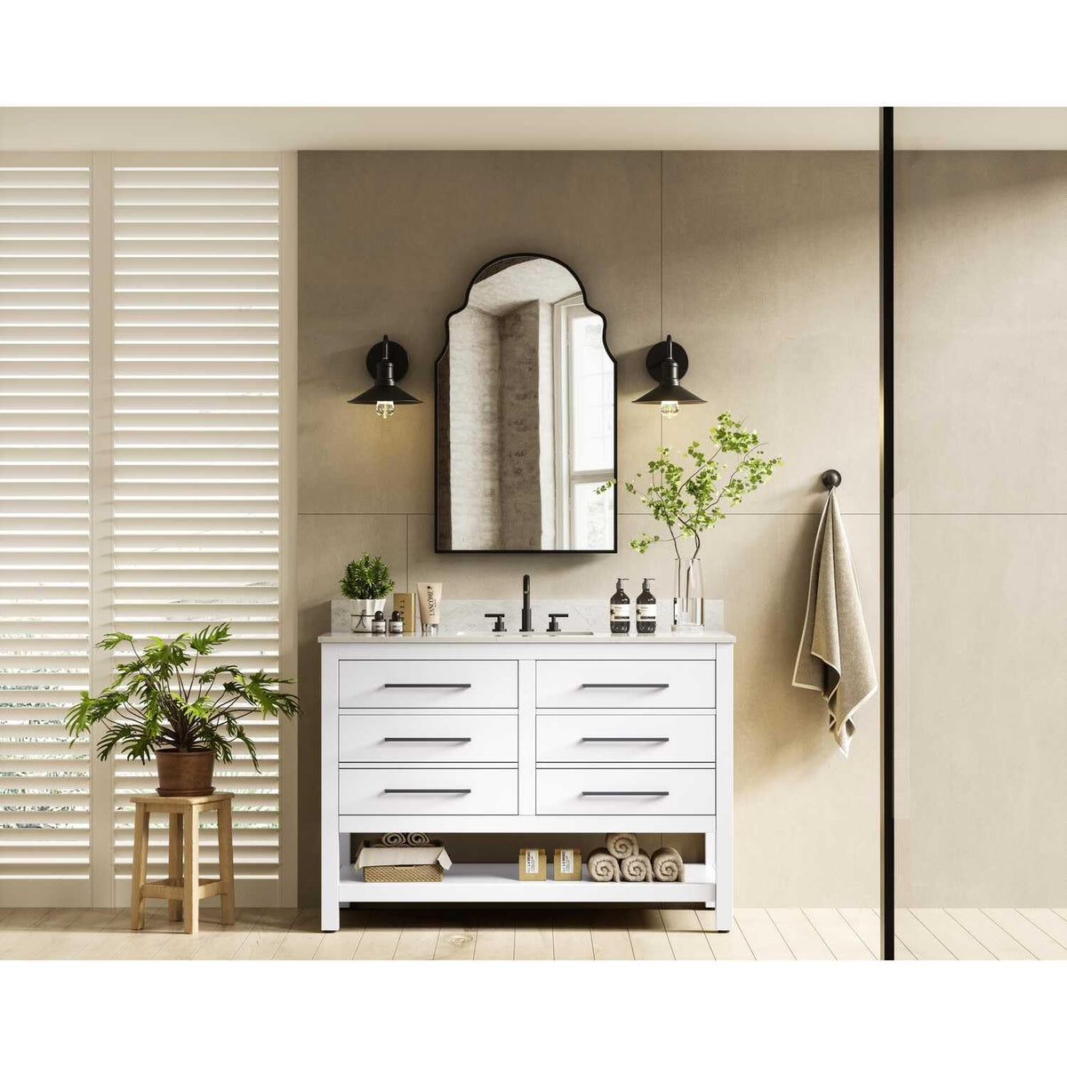 Bathroom Vanity White by karson – White