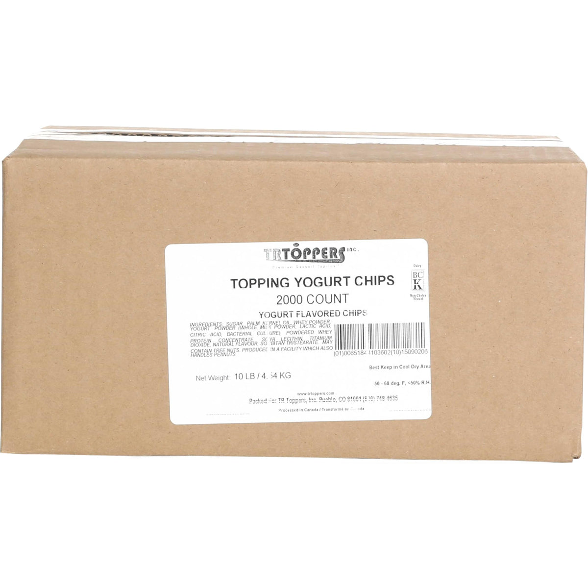 Yogurt Chips by T.R. Toppers – Commercial Grade