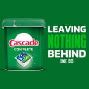 Complete Dishwasher Detergent Pods by Cascade – 100 Count (Pack of 1)